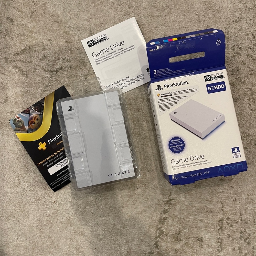 Seagate Game Drive for PlayStation - Silver
